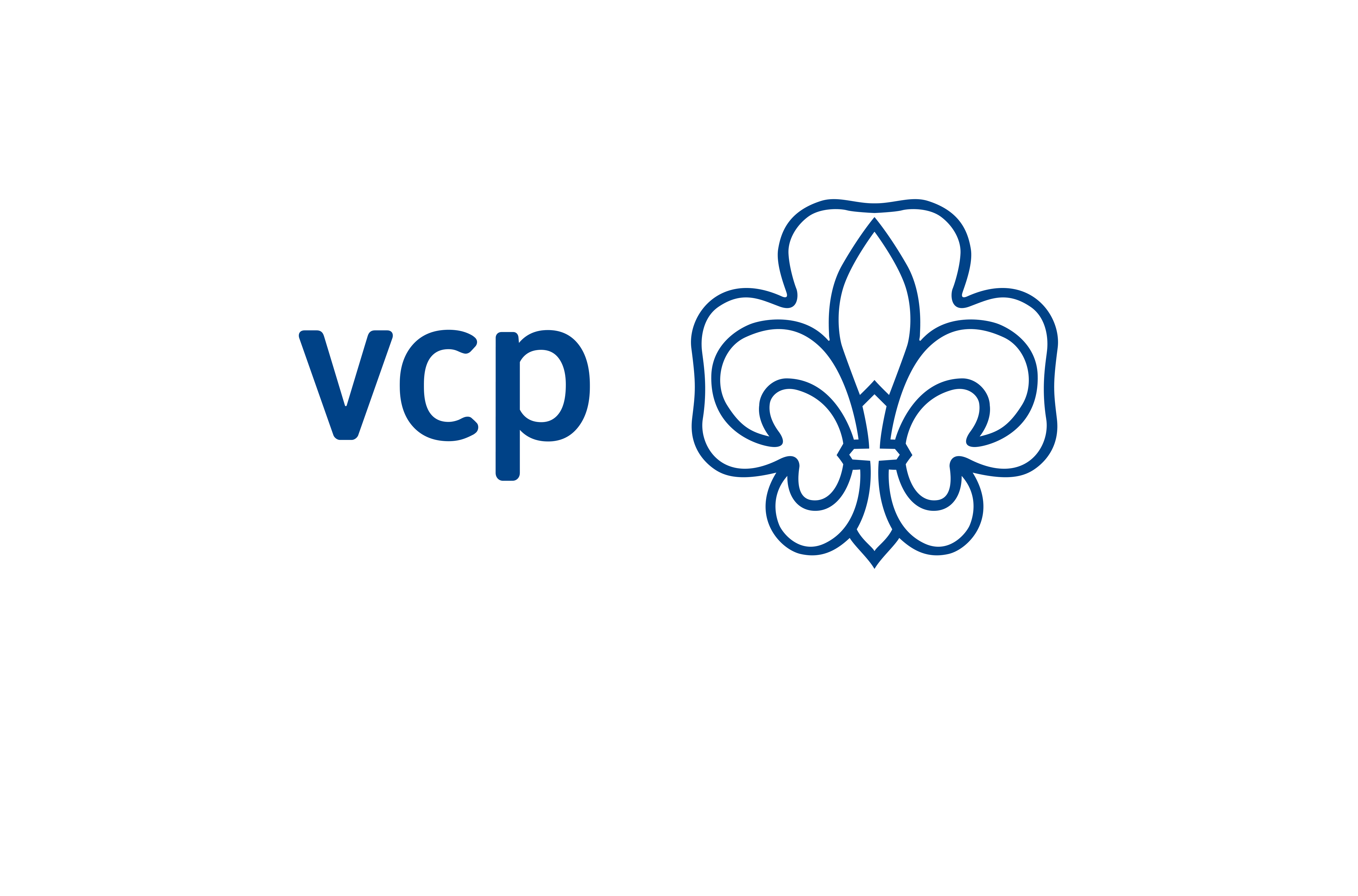 Logo VCP VCP Blau RGB
